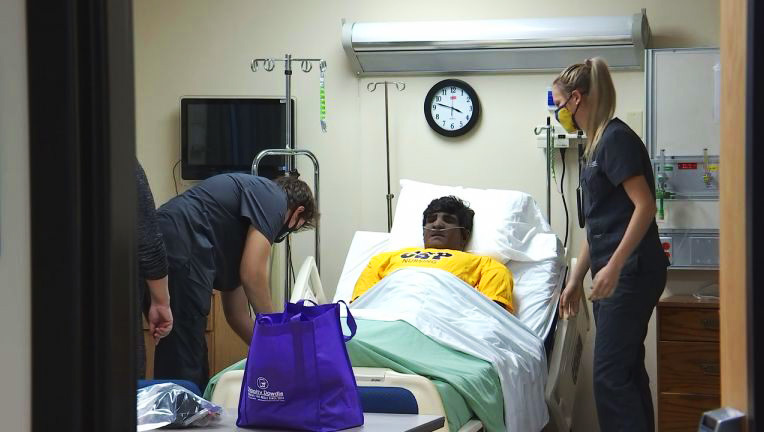 Nursing students at CSP