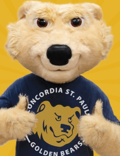 Comet Bear with Two thumbs up