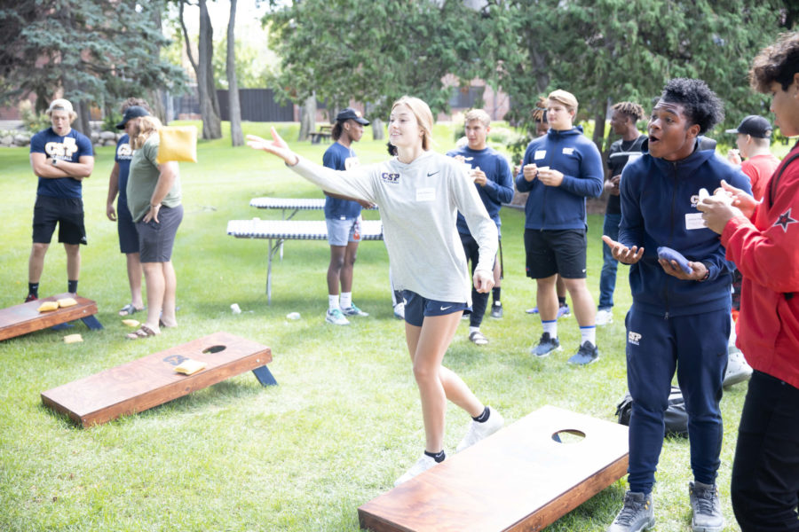 CSP Students playing Bags