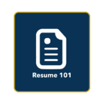 Resume 101 button