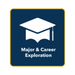 Major and career exploration button